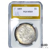 1899 Morgan Silver Dollar PGA MS64