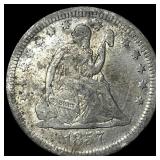 1857 Seated Liberty Quarter LIGHTLY  CIRCULATED
