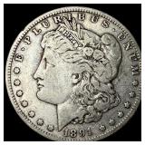 1891-O Silver Morgan Dollar CLOSELY UNCIRCULATED