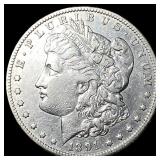 1891-CC Silver Morgan Dollar CLOSELY UNCIRCULATED