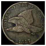 1857 Flying Eagle Cent LIGHTLY CIRCULATED