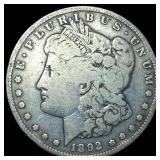 1892-S Silver Morgan Dollar NEARLY  UNCIRCULATED