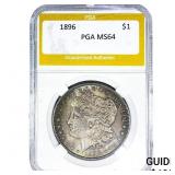 1896 Morgan Silver Dollar PGA MS64
