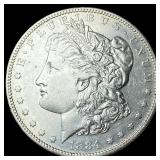 1884-S Morgan Silver Dollar CLOSELY  UNCIRCULATED