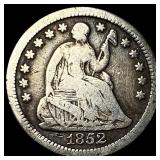1852-O Silver Half Dime LIGHTLY CIRCULATED