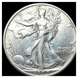 1929-D Silver Walking Liberty Half Dollar  CLOSEL