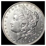 1901-S Morgan Silver Dollar CHOICE AU