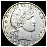 1895 Silver Barber Half Dollar UNCIRCULATED