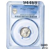 1923 Mercury Silver Dime PCGS MS65 FB