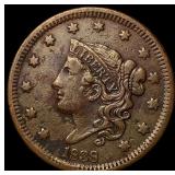1838 Coronet Head Large Cent CLOSELY  UNCIRCULATE