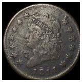 1811 Classic Head Large Cent NICELY CIRCULATED