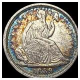 1839 Seated Liberty Half Dime NEARLY  UNCIRCULATE