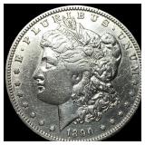 1890 Morgan Silver Dollar NEARLY UNCIRCULATED