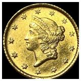 1853 Gold $1 Type 1 UNCIRCULATED