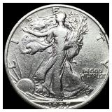 1927-S Silver Walking Liberty Half Dollar CLOSELY