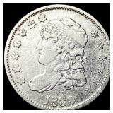 1830 Capped Bust Half Dime ABOUT UNCIRCULATED