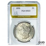 1896 Morgan Silver Dollar PGA MS63