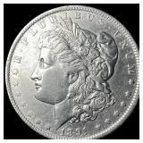 1891-O Silver Morgan Dollar NEARLY UNCIRCULATED
