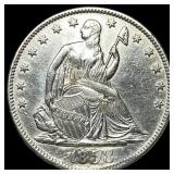 1858-S Silver Half Dollar UNCIRCULATED