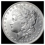 1896-S Silver Morgan Dollar CHOICE AU