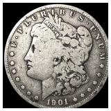 1901-S Silver Morgan Dollar LIGHTLY CIRCULATED