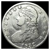 1832 Capped Bust Half Dollar CLOSELY UNCIRCULATED