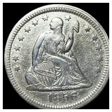 1856 Seated Liberty Quarter UNCIRCULATED