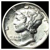 1931-D Silver Mercury Dime UNCIRCULATED