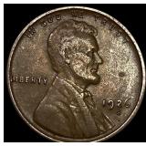 1926-S Lincoln Wheat Cent NEARLY UNCIRCULATED