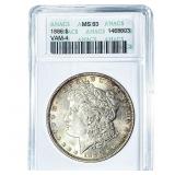 1886 Morgan Silver Dollar ANACS MS63 VAM-4