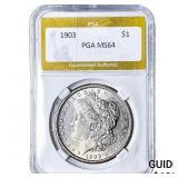 1903 Morgan Silver Dollar PGA MS64