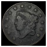 1821 Large Cent LIGHTLY CIRCULATED