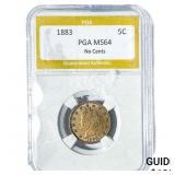 1883 Liberty Victory Nickel PGA MS64 No cents