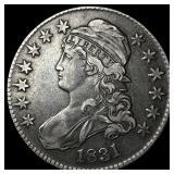 1831 Capped Bust Half Dollar NEARLY UNCIRCULATED