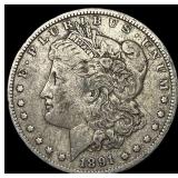 1891-O Silver Morgan Dollar NEARLY UNCIRCULATED