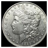 1888-O Silver Morgan Dollar CHOICE AU