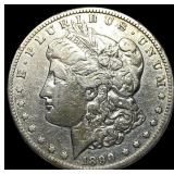 1890-CC Silver Morgan Dollar LIGHTLY CIRCULATED