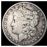 1900-S Silver Morgan Dollar ABOUT UNCIRCULATED