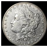 1902-S Silver Morgan Dollar NEARLY UNCIRCULATED