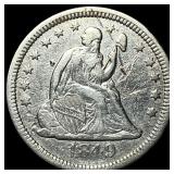 1849 Seated Liberty Quarter HIGH GRADE