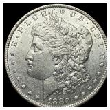 1880-S Silver Morgan Dollar CHOICE AU