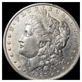 1887 Morgan Silver Dollar CHOICE AU