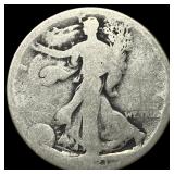 1917-S Walking Liberty Half Dollar NICELY CIRCULAT