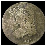 1834 Capped Bust Half Dollar NICELY CIRCULATED