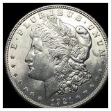 1921 Silver Morgan Dollar GEM BU