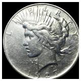 1927 Peace Silver Dollar NEARLY UNCIRCULATED