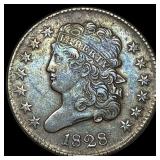 1828 Classic Head Half Cent CHOICE AU
