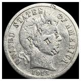 1913-S Silver Barber Dime HIGH GRADE
