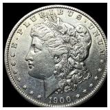1900-O Silver Morgan Dollar ABOUT UNCIRCULATED
