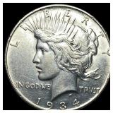 1934 Silver Peace Dollar UNCIRCULATED